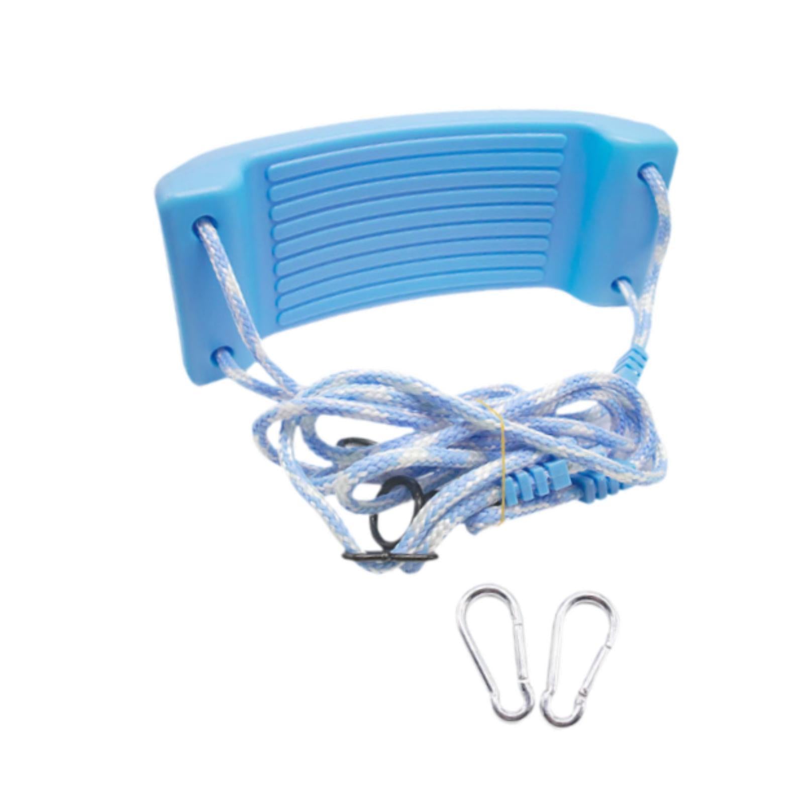 Full Swing Set Easy to Install 1 Complete Swing Kit for Backyard Kids Adults Blue