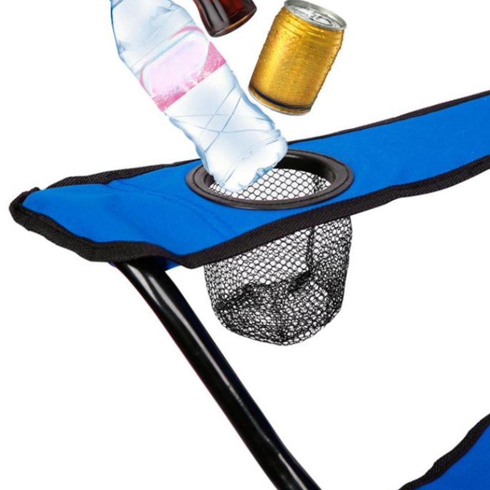 Outdoor Folding Camping Chair Stool Portable Chair for Barbecue Fishing Yard Blue
