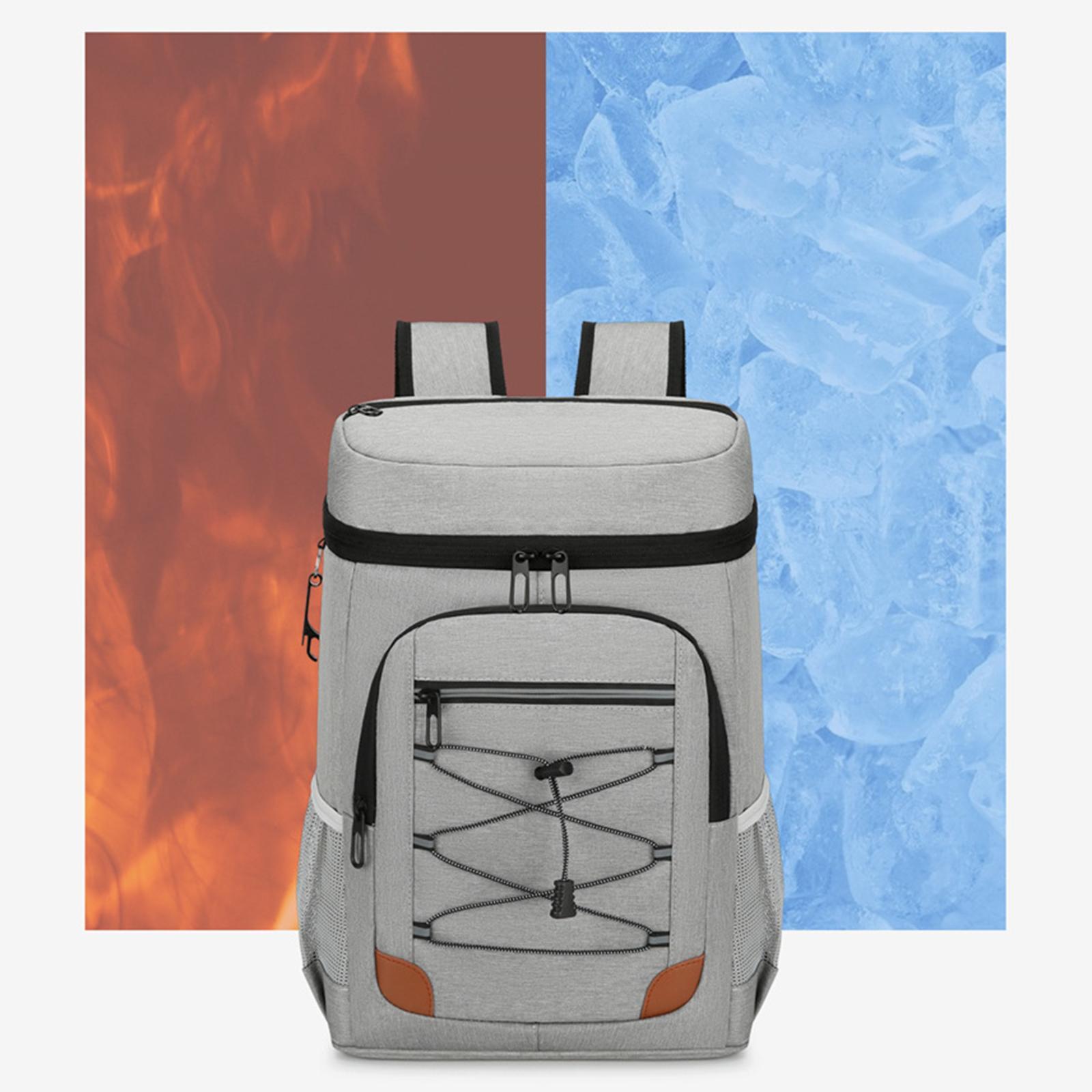 Camping Cool Backpack Leakproof Travel Cool Bag for Lunch Camping Hiking