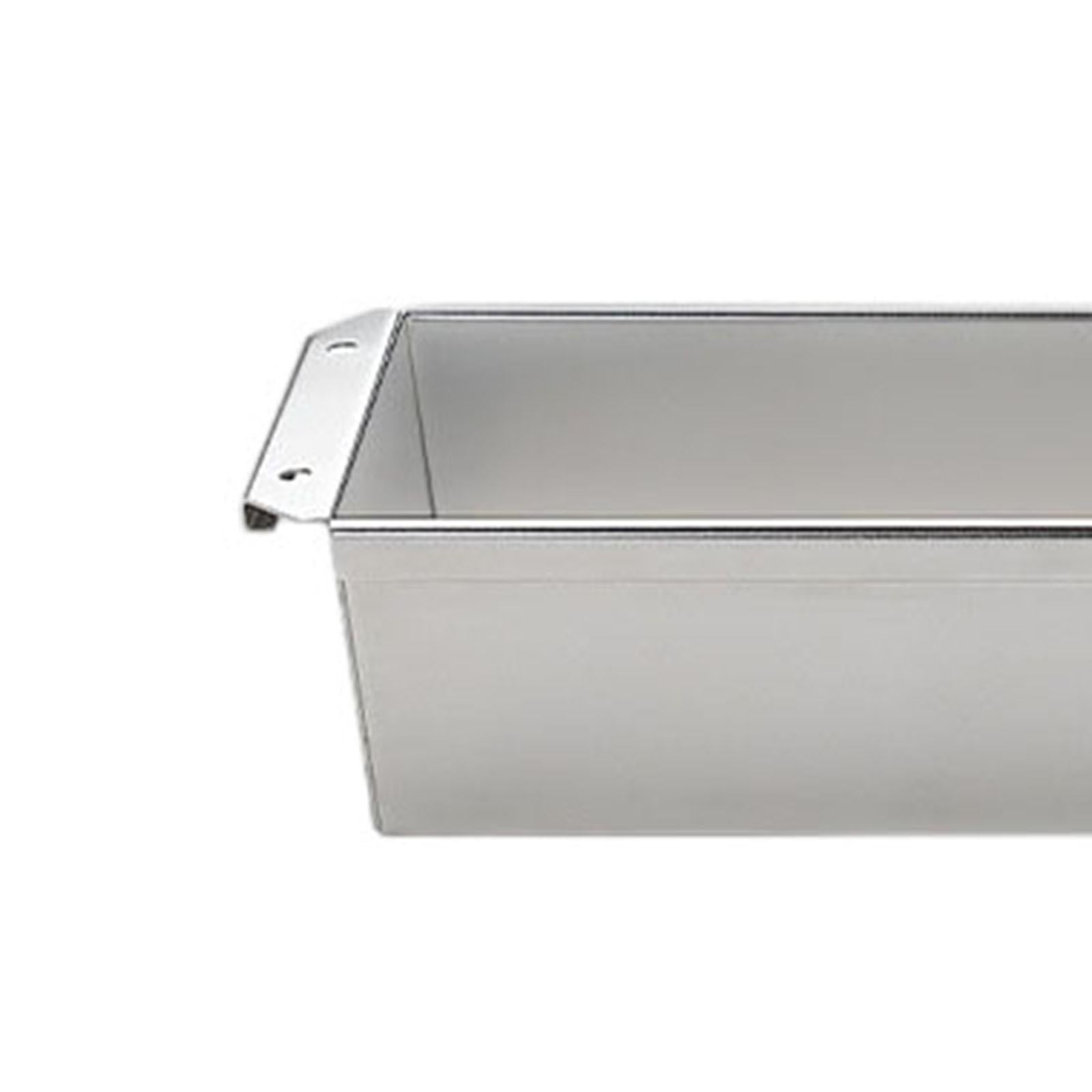 Utensil Tray Stainless Steel Tableware Organizer for Camping Picnics Counter silver