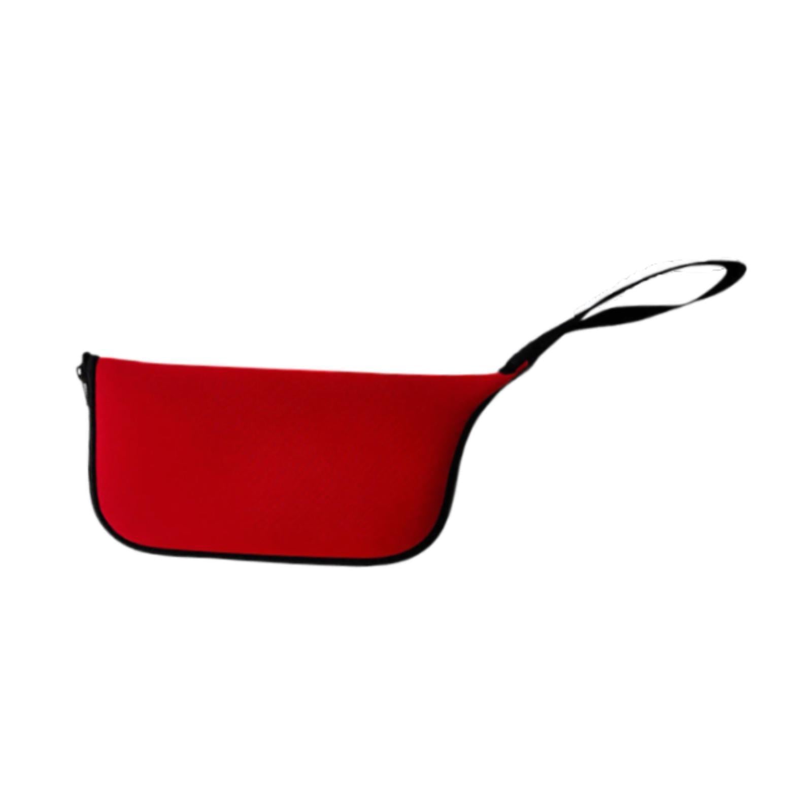 Travel Mouse Case Laptop Cord Organizer Multiuse Portable Mouse Pad for Home Red