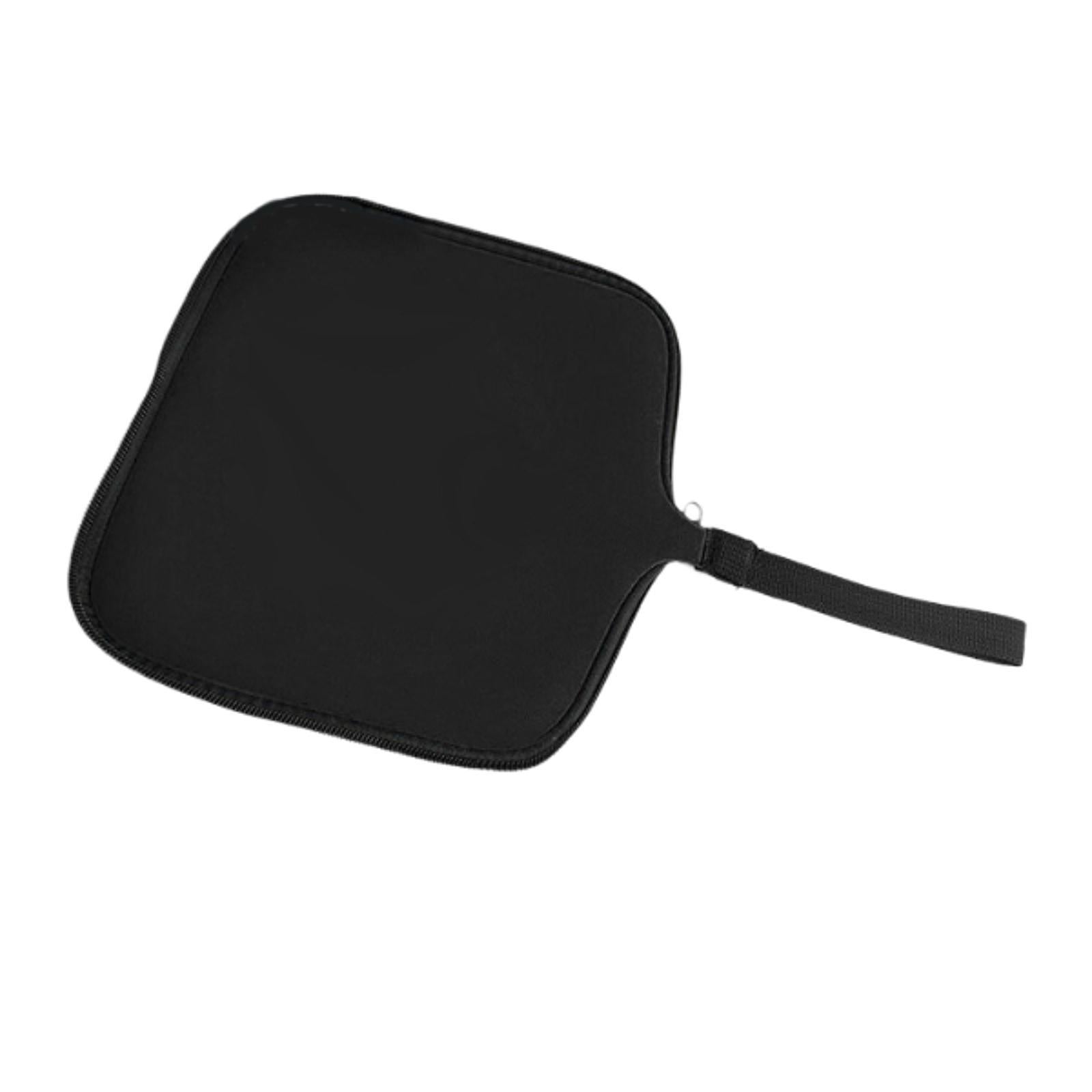 Travel Mouse Case Laptop Cord Organizer Multiuse Portable Mouse Pad for Home Black