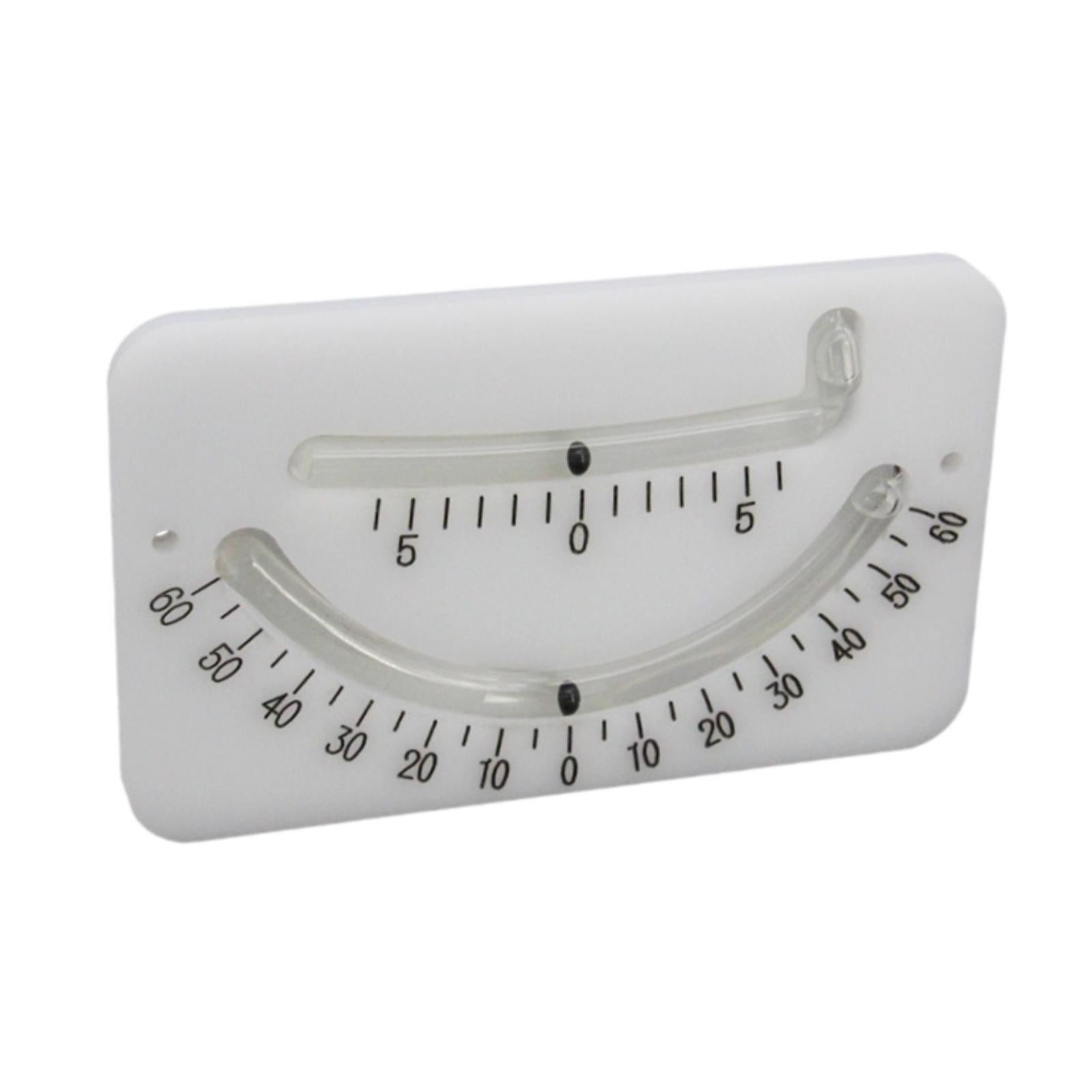 Marine Clinometer Level Bar Angle Level for Trailer Boat Vehicle Inclination