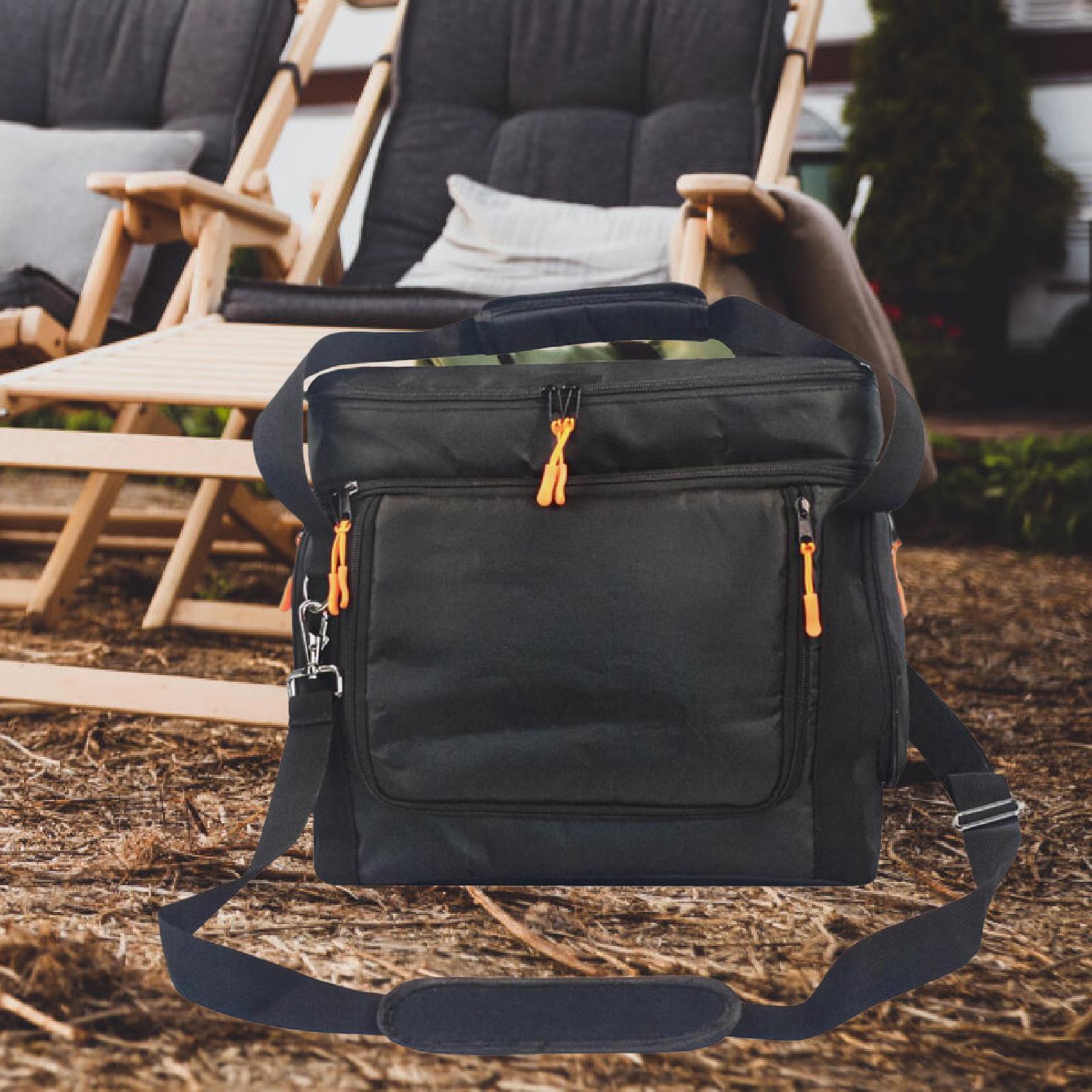 Power Station Storage Case with Shoulder Strap Outdoor with Handle Organizer