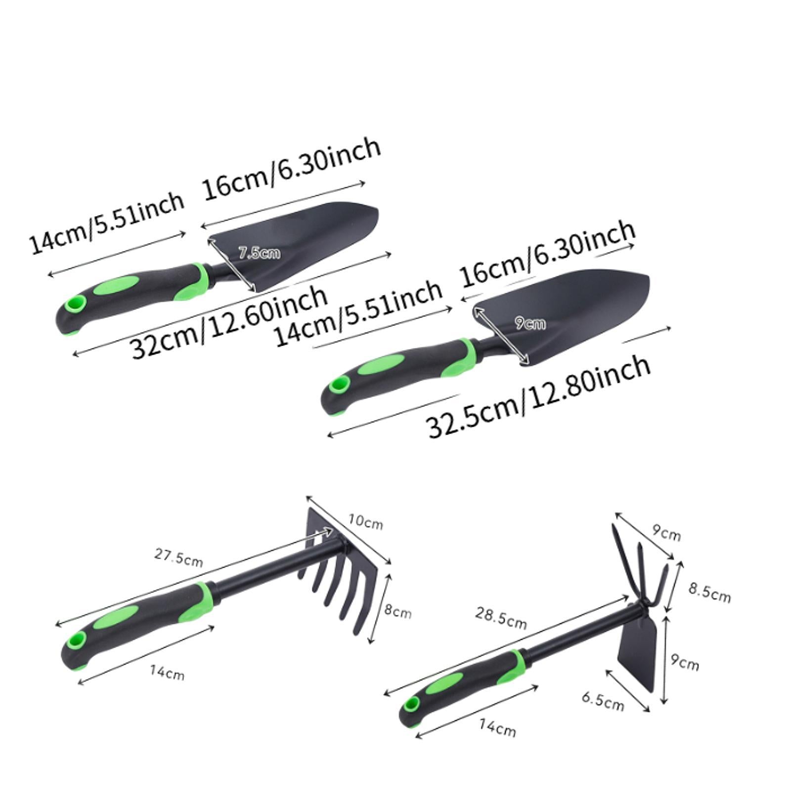 4x Transplanting Gardening Tool Mini Garden Tools Set for Backyard Household