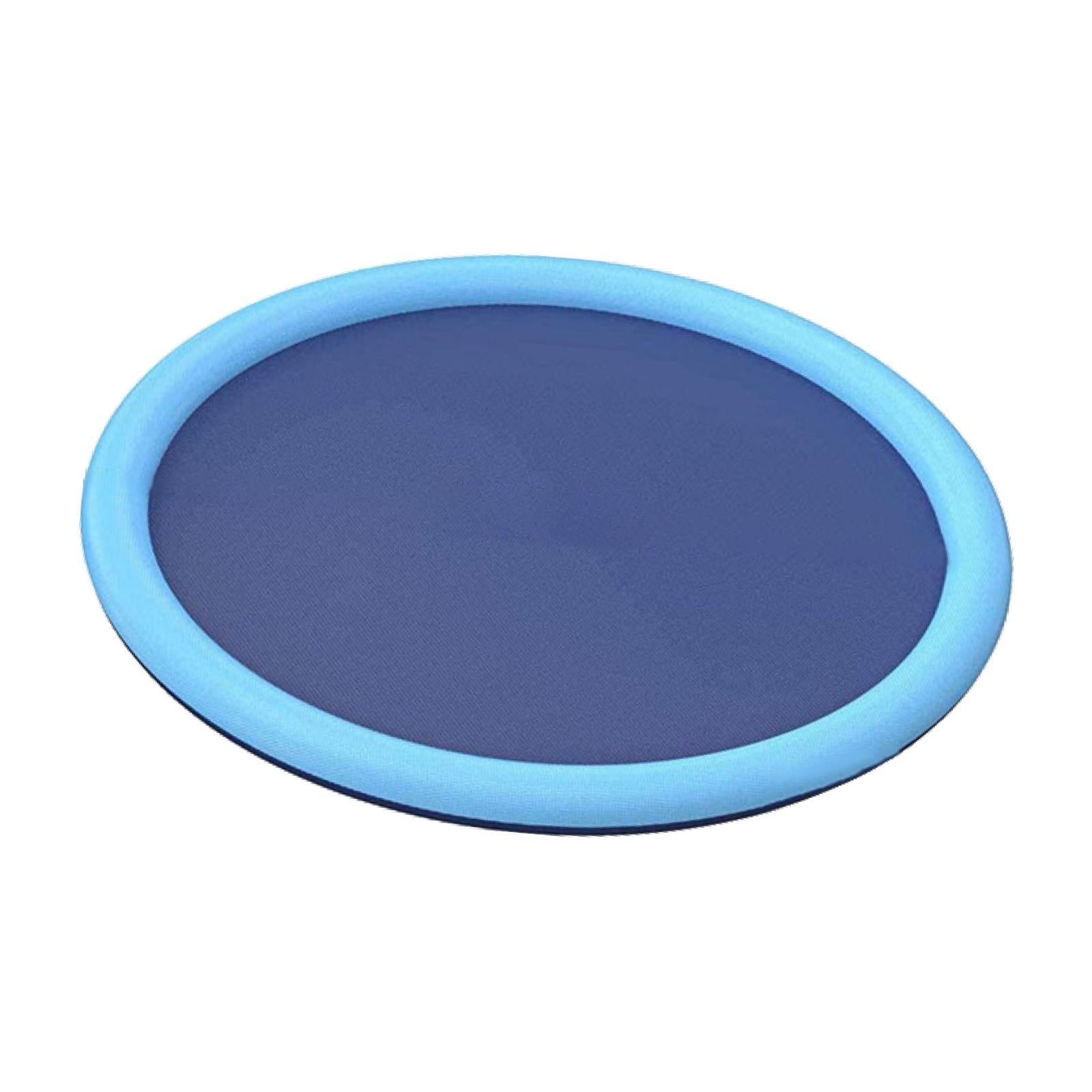 Splash Pad for Dogs Multifunctional Portable Anti Slip for Lawn Yard Outside Diameter 150cm