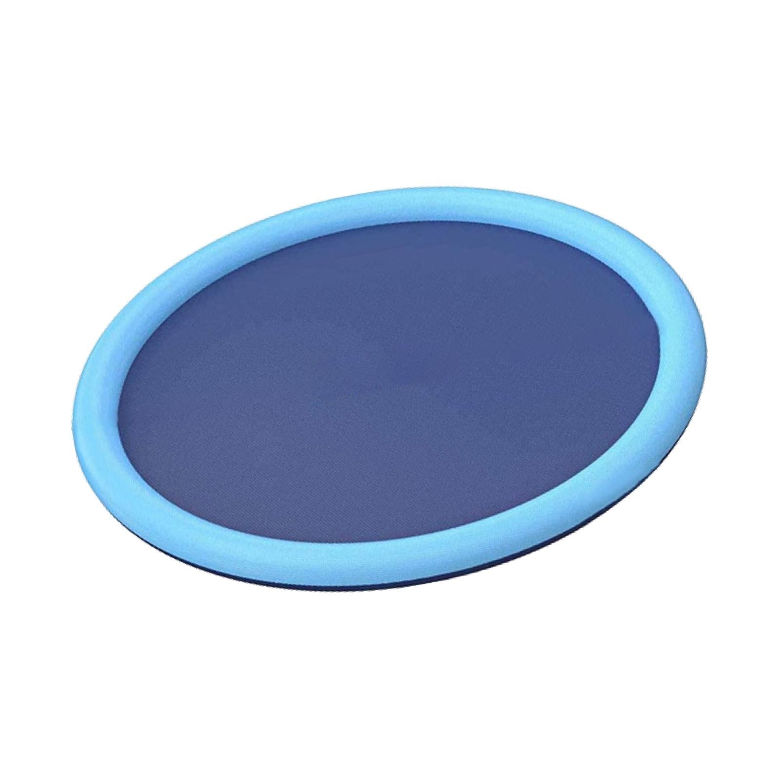 Splash Pad for Dogs Multifunctional Portable Anti Slip for Lawn Yard Outside Diameter 150cm