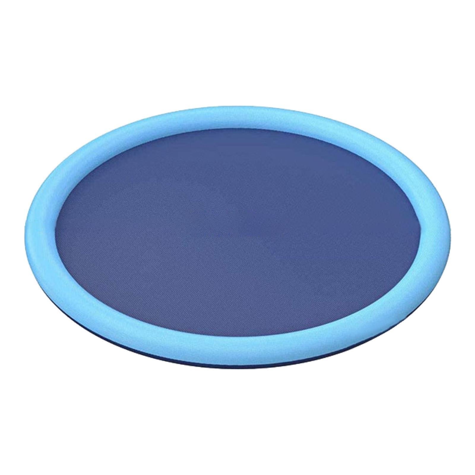 Splash Pad for Dogs Multifunctional Portable Anti Slip for Lawn Yard Outside Diameter 170cm
