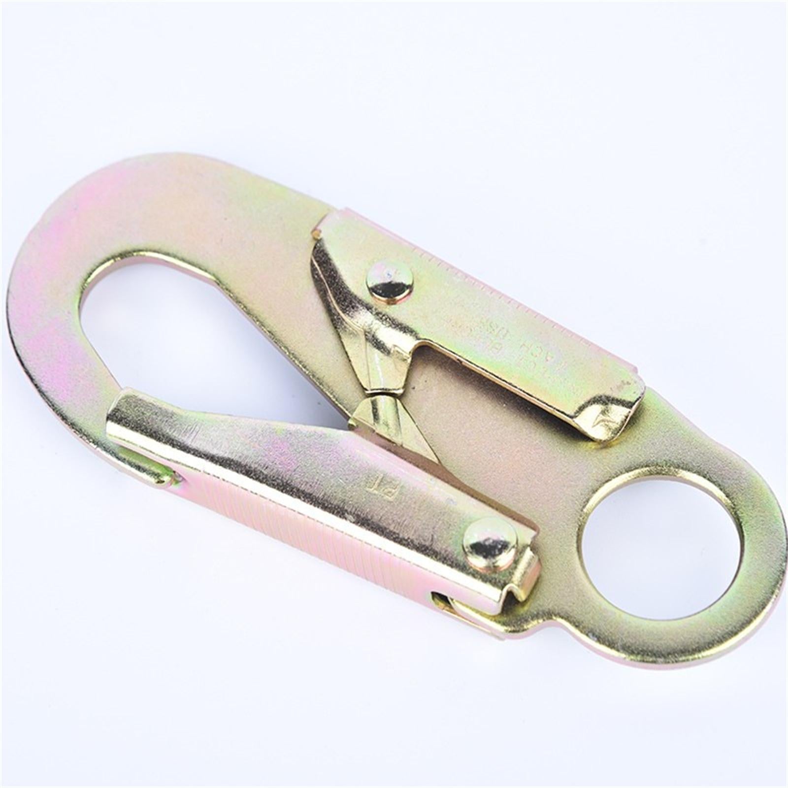 Snap Hook Professional Equipment 25kN for Rappelling Mountaineering Climbing Medium