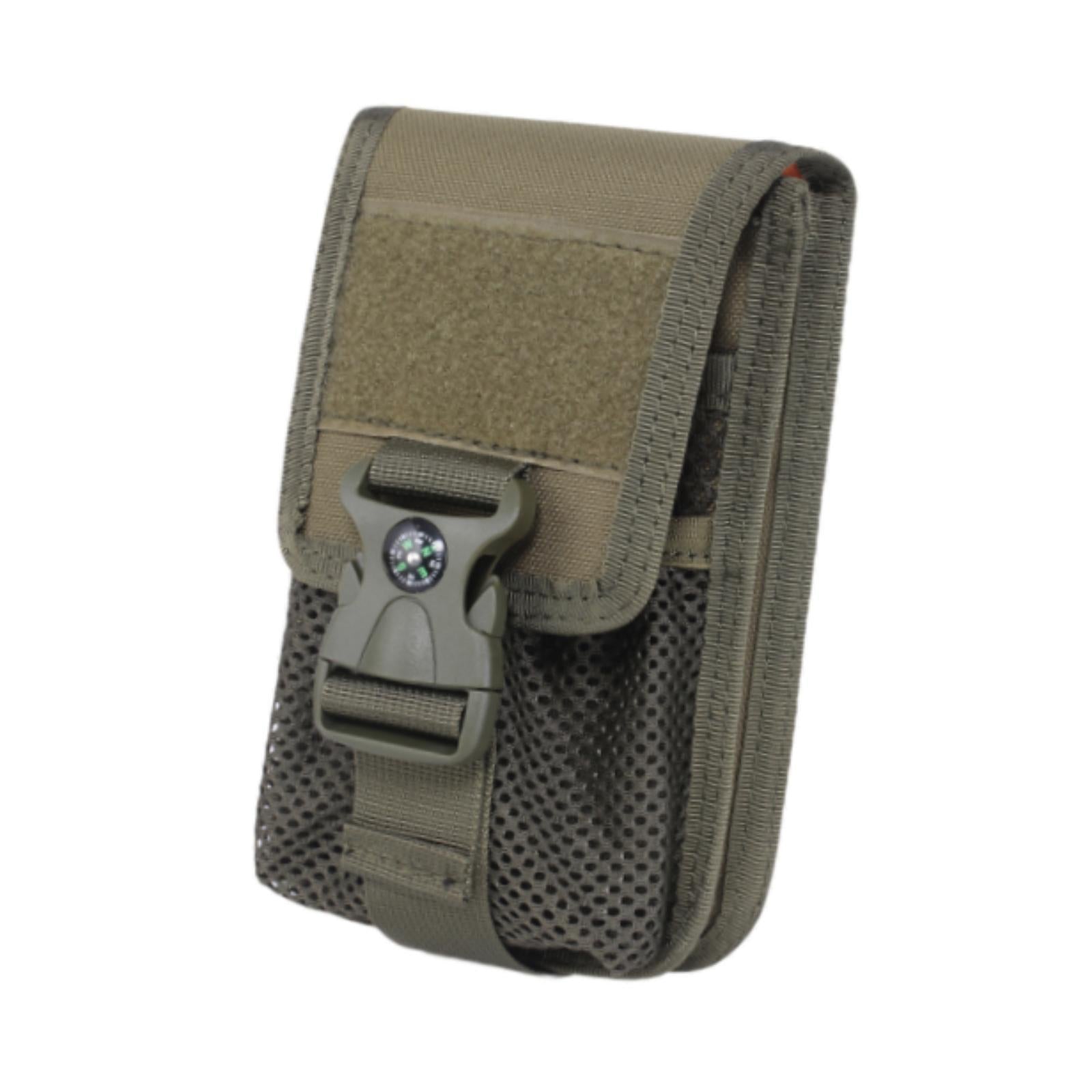 Phone Waist Bag Portable Wear Resistant Organizer for Climbing Travel Hiking Green