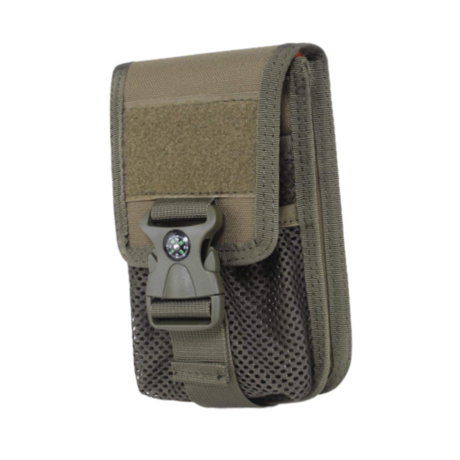 Phone Waist Bag Portable Wear Resistant Organizer for Climbing Travel Hiking Green
