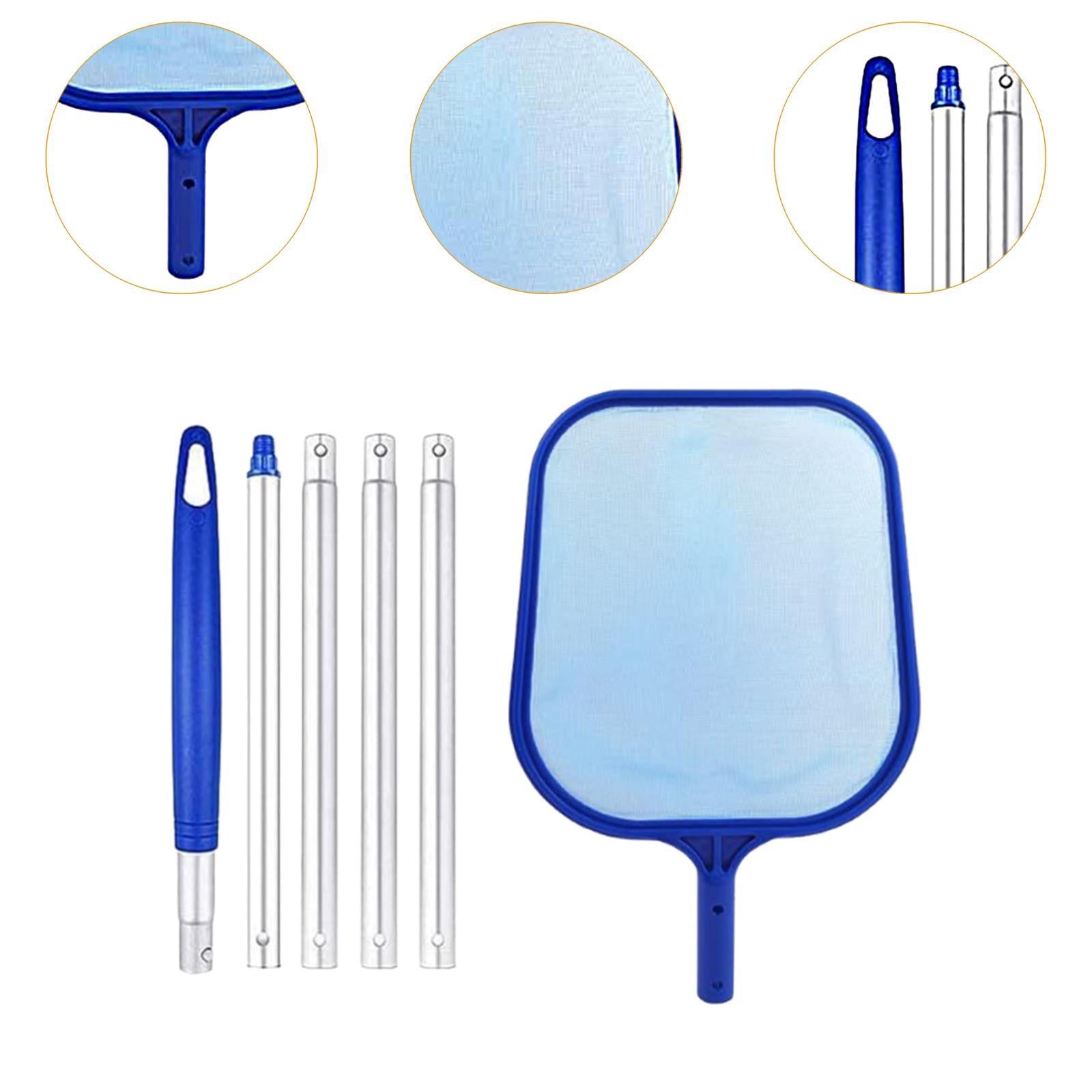 Swimming Pool Skimmer Net Comfortable Leaf Skim Net for Pond Bathtub Hot Tub Snap