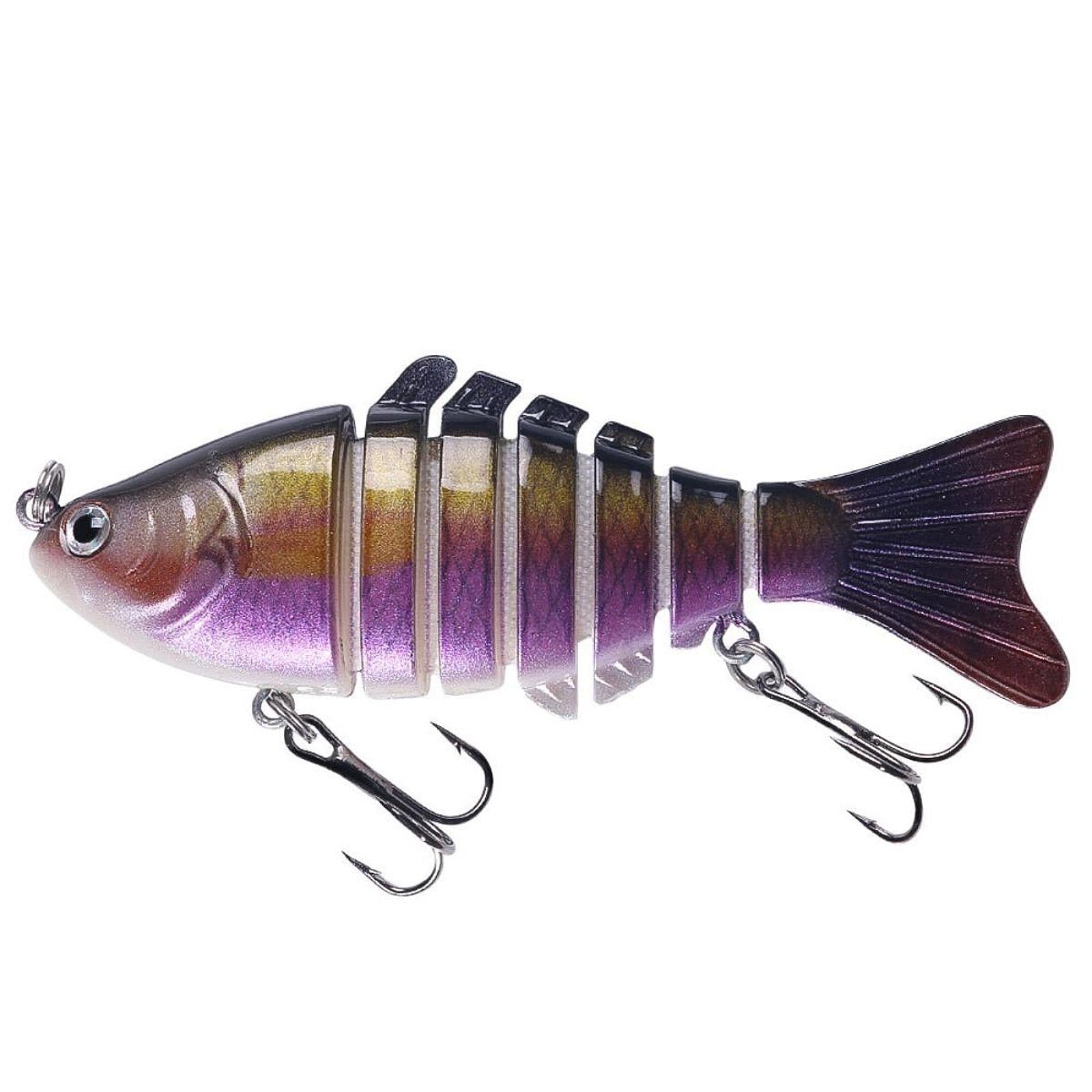 5Pcs Bass Fishing Lures Fishing Lures Swimming Baits Soft Slow Sinking Action