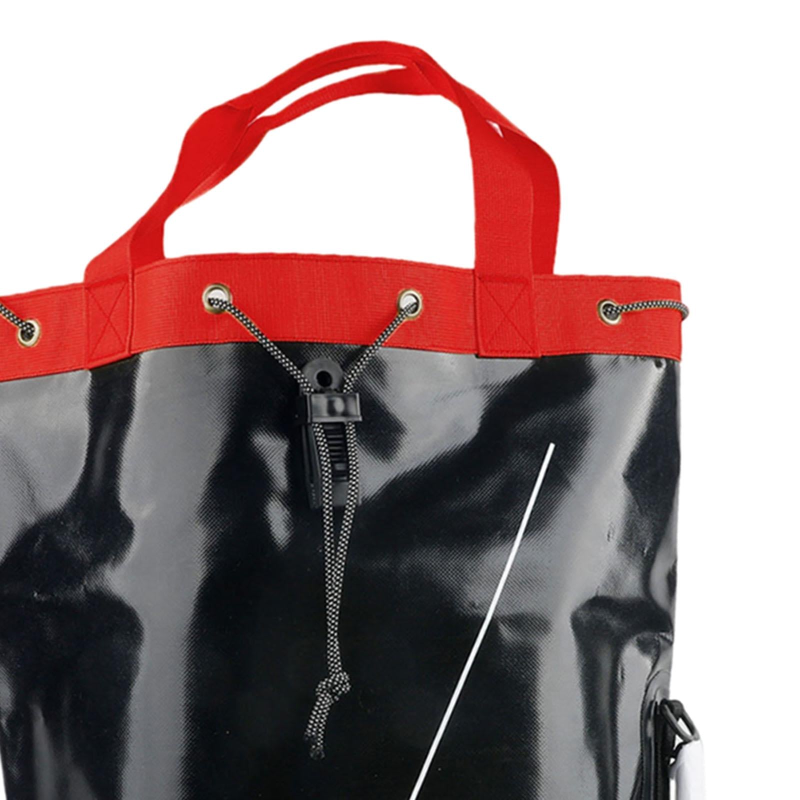 Climbing Rope Gear Bag PVC Arborist Equipment Storage Bag for Outdoor Hiking 30L