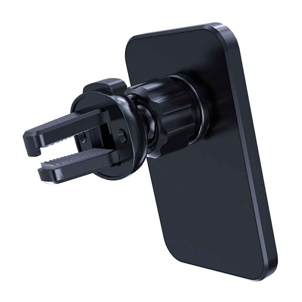 C16 Compatible with MagSafe Car Air Vent Mount Wireless Charger 360 Degree Rotatable 15W Fast Charger - Black