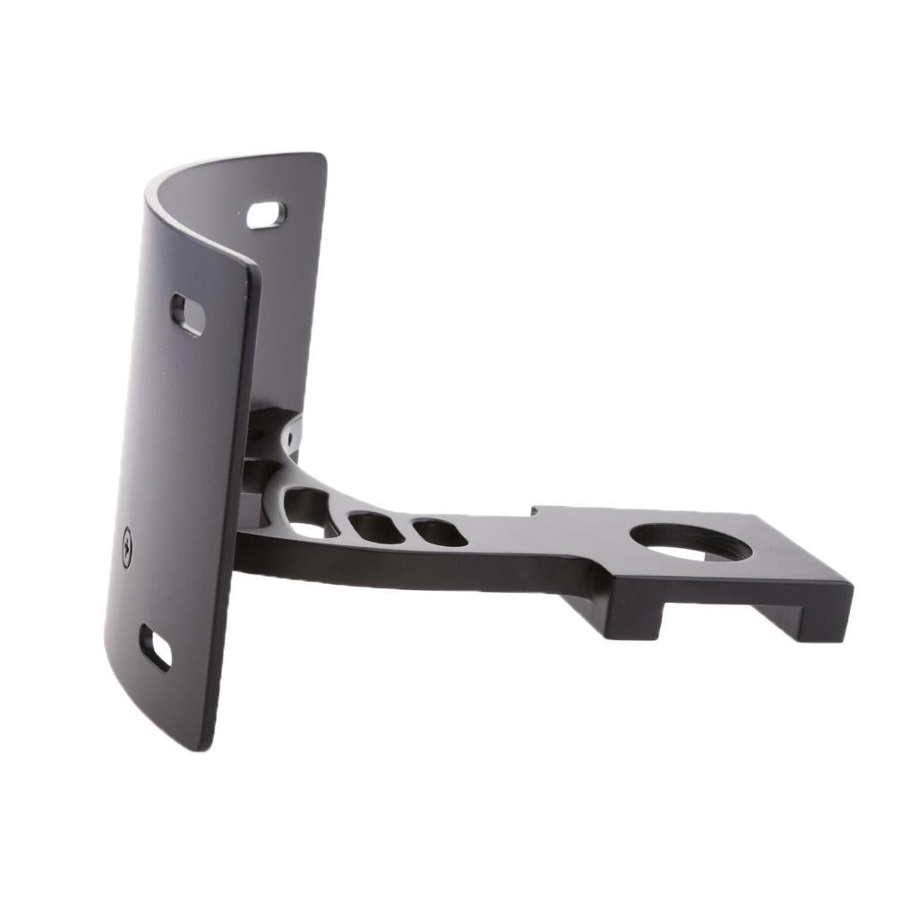 Motorcycle Curved Curved Side Mount License Plate Tag Holder Bracket