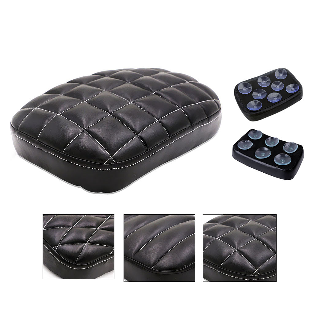 Passenger Rectangle Seat 6 Suction Cup For Sportster XL1200 883 72 48