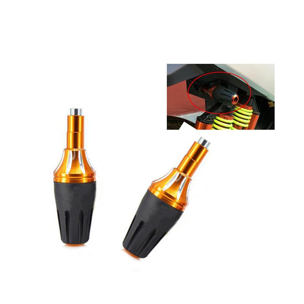 Frame Slider Falling Crash Protector fit for Motorcycle Motorbike Orange