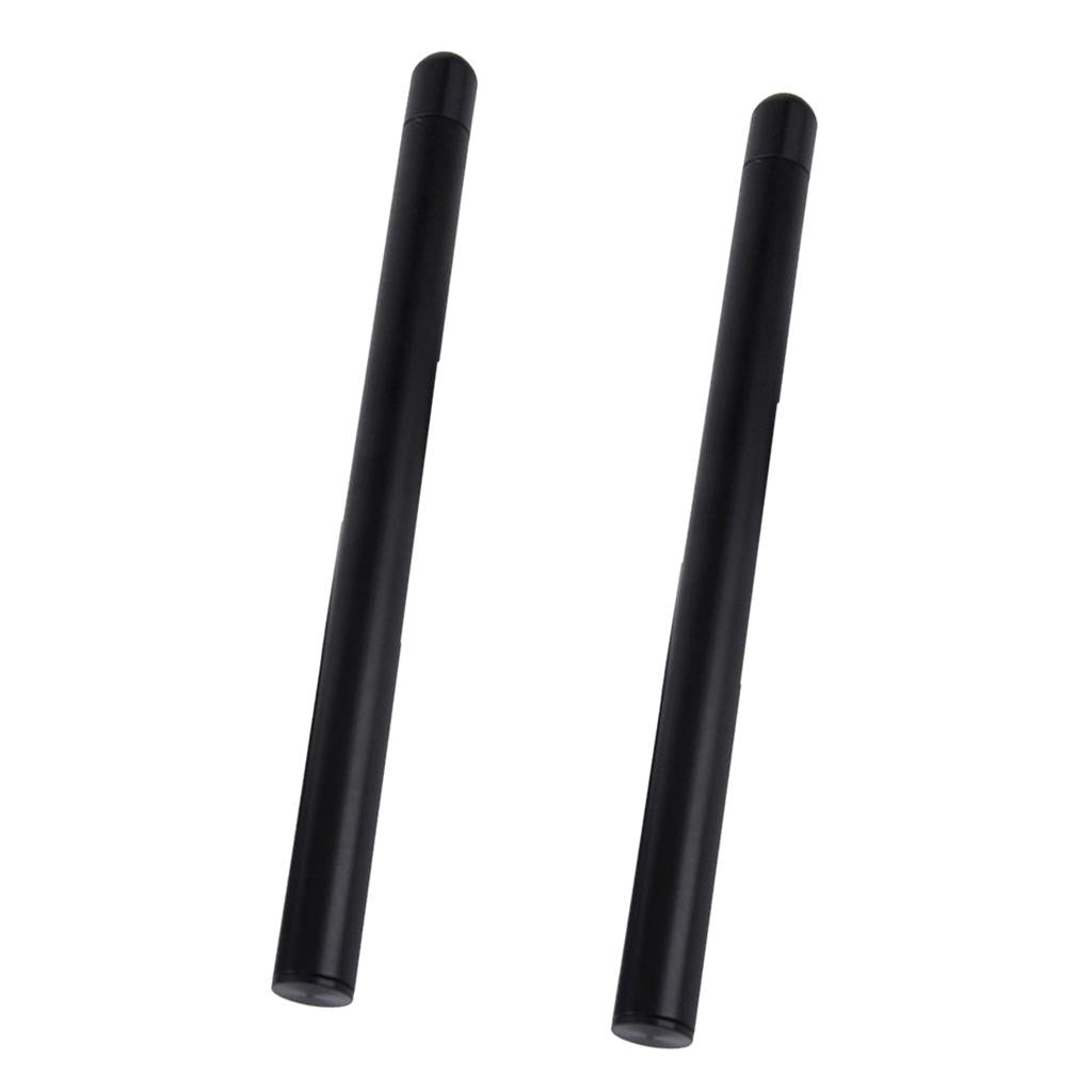 2 Pieces 22mm 7/8 Handle Bar Handlebars Grips Tubes for Motorcycle Black"