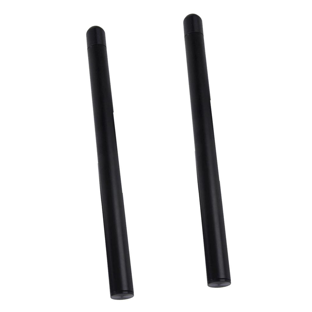 2 Pieces 22mm 7/8 Handle Bar Handlebars Grips Tubes for Motorcycle Black"