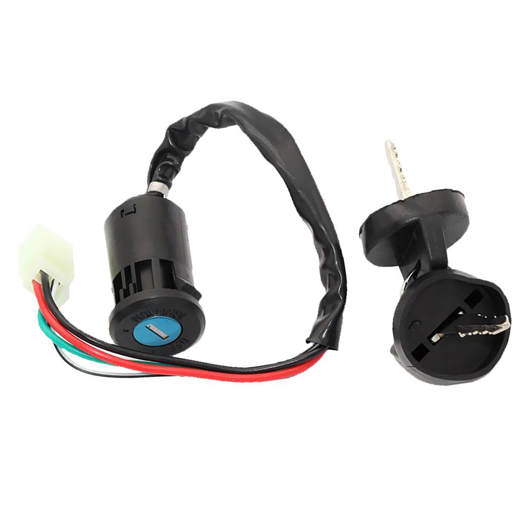 4xKey Ignition Switch for Super Pocket Dirt Bike ATV Scooter