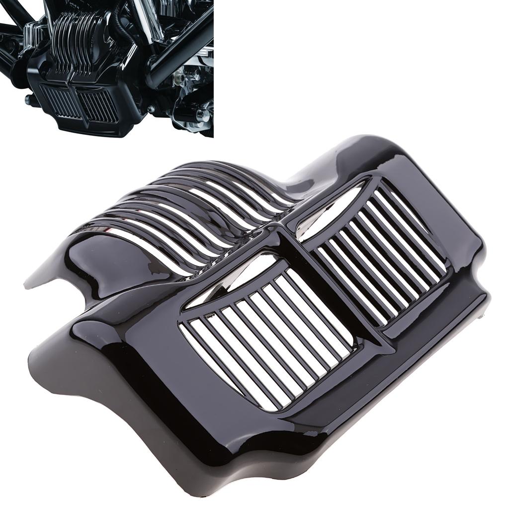 Stock Oil Cooler Regulator Cover For Harley Touring FLHX 2011-2016 Black
