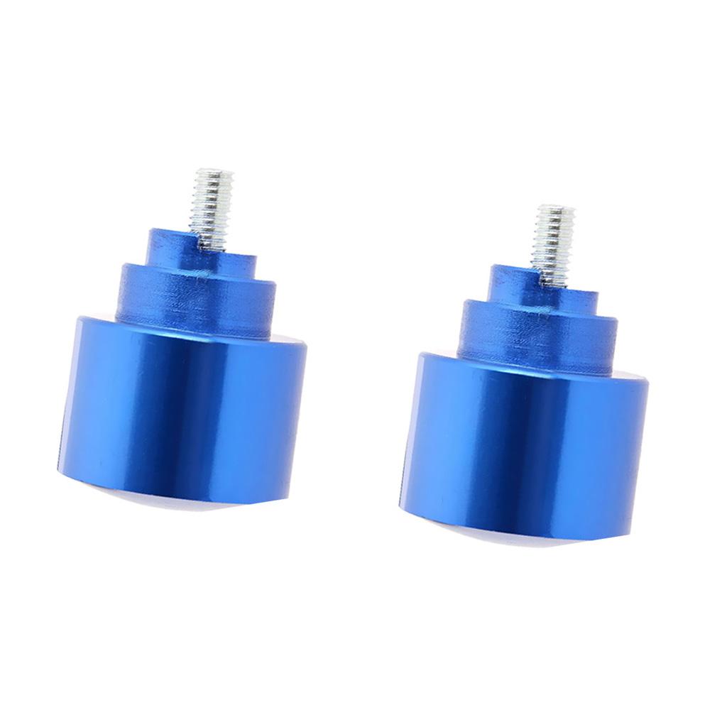 Motorcycle Handlebar Hand Grip Bar Ends Plug for Honda CBR600RR CBR1000 Blue