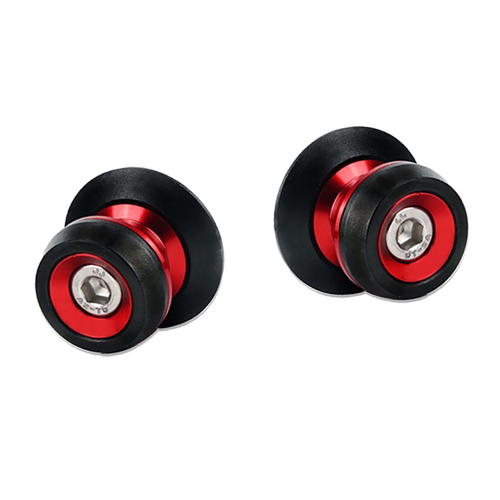 8mm Swingarm Swing Arm Spool Sliders Stand Bobbin for Kawasaki Red