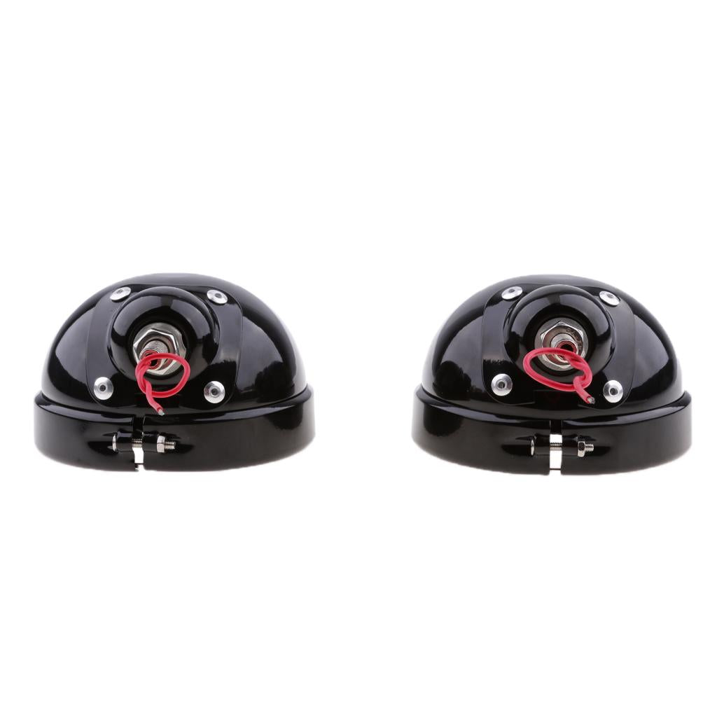 4.5 Motorcycle Fog Light Bracket Mounting Housing for Black"