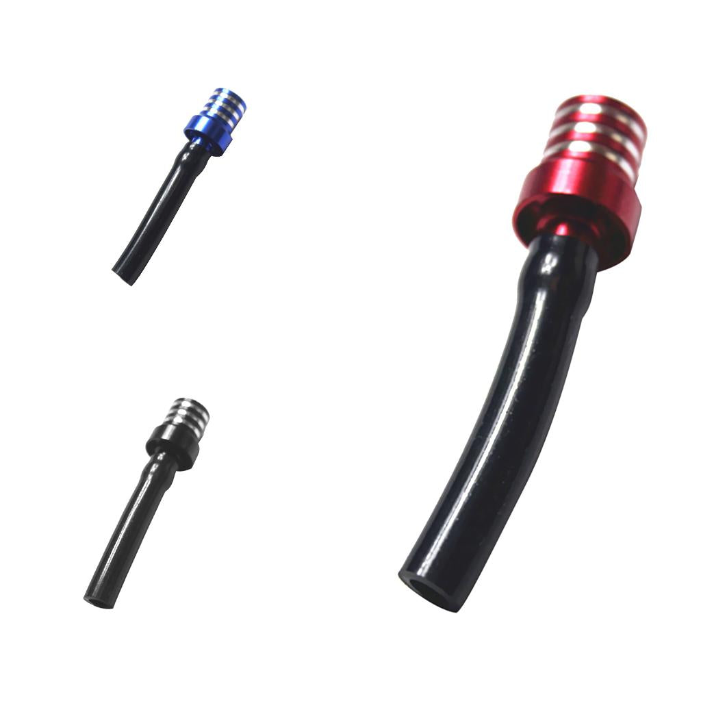 Gas Fuel Tank Cap Valve Vent Breather Hose Tube for ATV Motorcycle Red