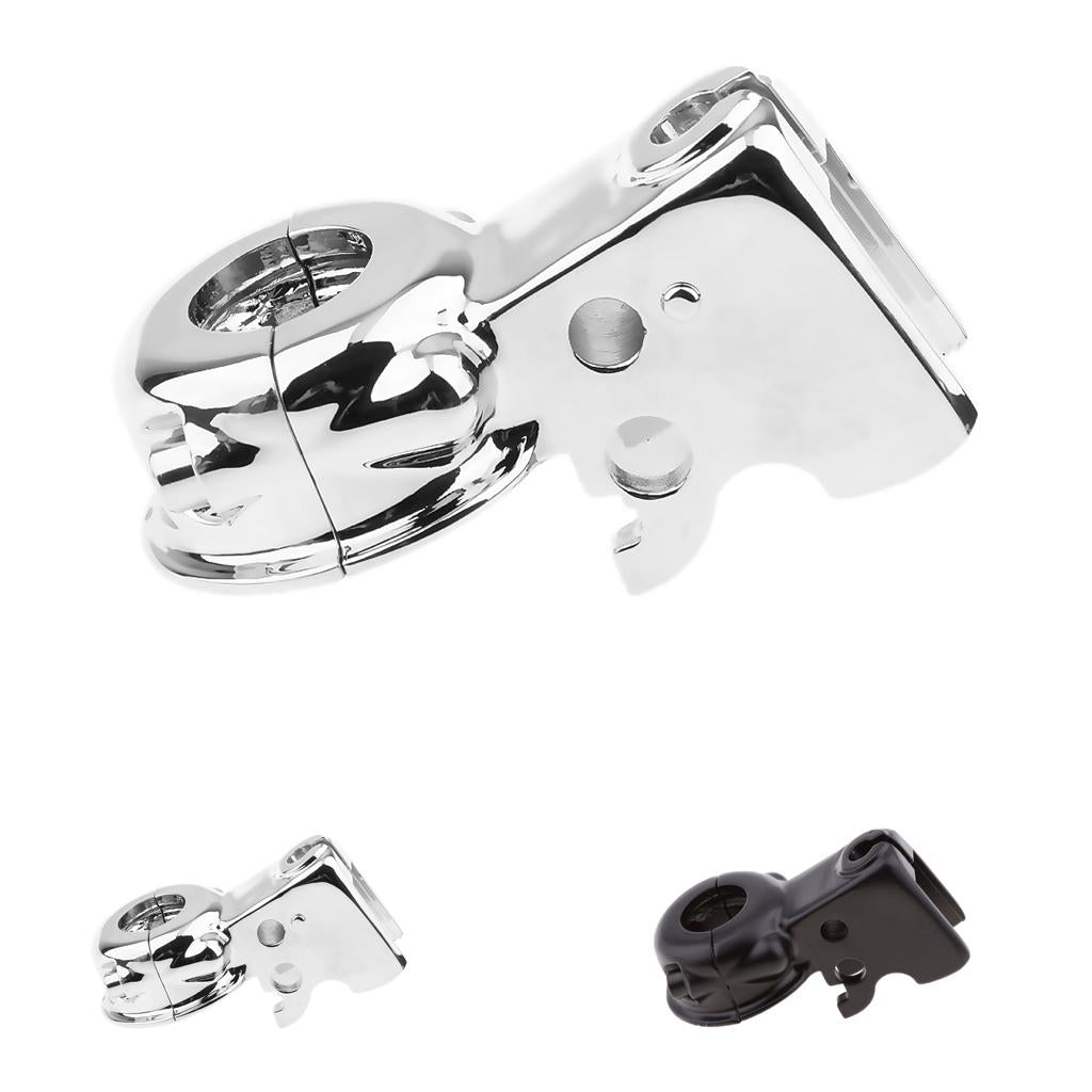 Clutch Lever Mount Bracket Clutch Bracket for Harley Dyna Super Glide Chrome