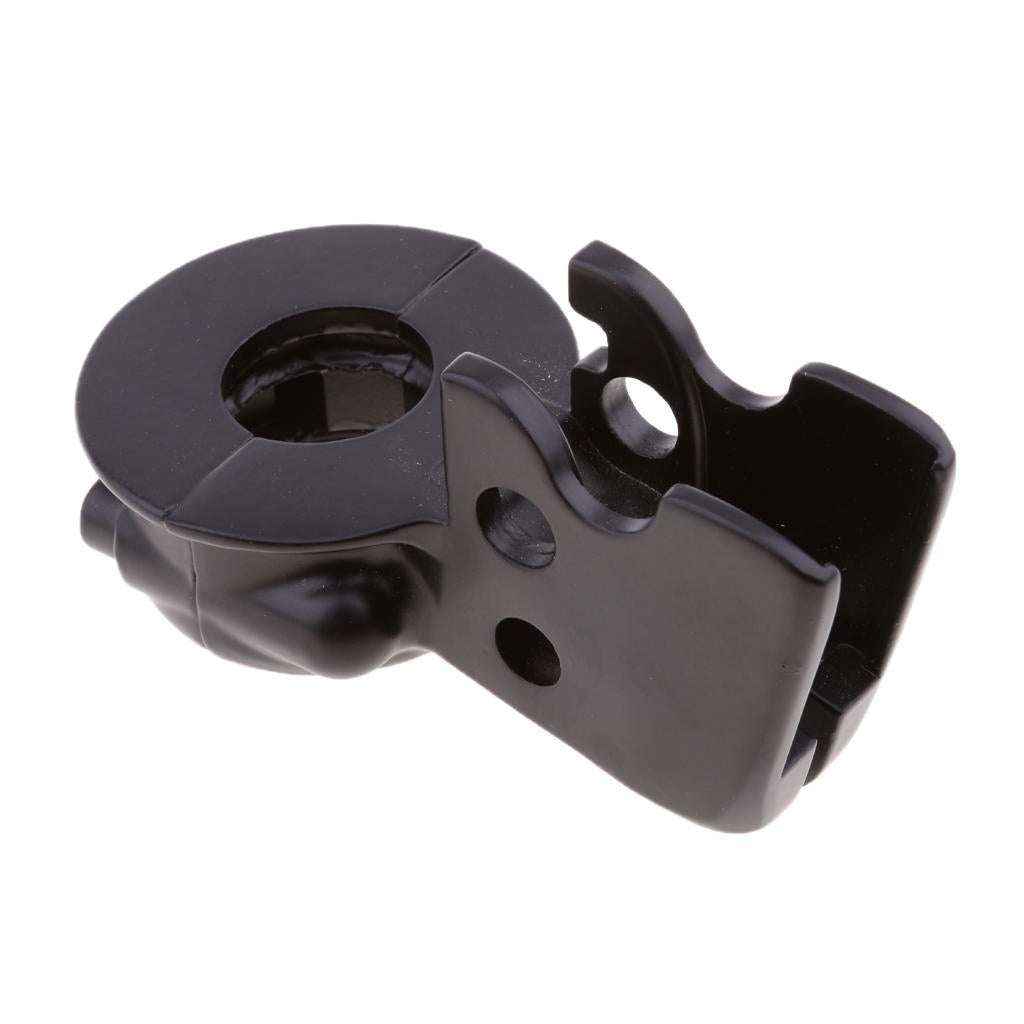 Clutch Lever Mount Bracket Clutch Bracket for Dyna Super Glide Black