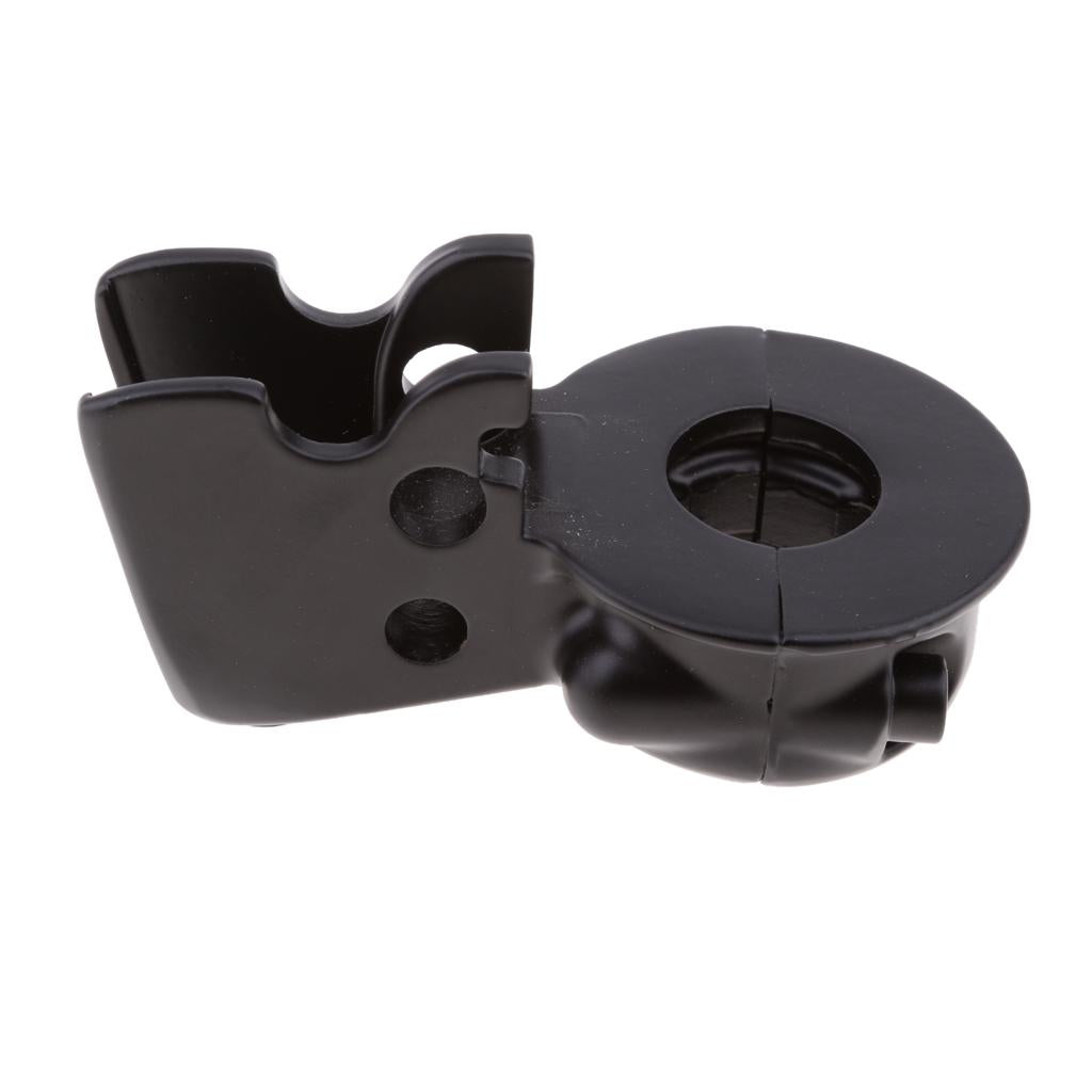 Clutch Lever Mount Bracket Clutch Bracket for Dyna Super Glide Black