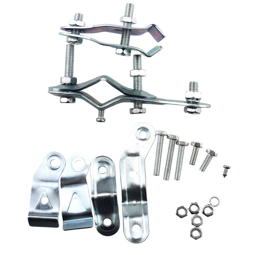 12V 6W Dynamo Headlight & Tail Light kit Set Fits Bicycles Motorized Bike
