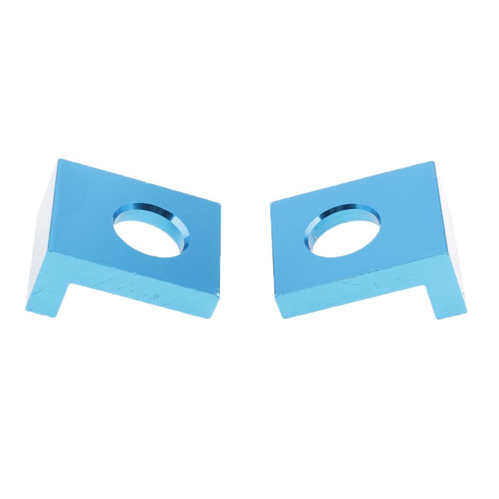 15mm Alloy Chain Adjuster Tensioner Block for Dirt Bike Quad ATV Blue