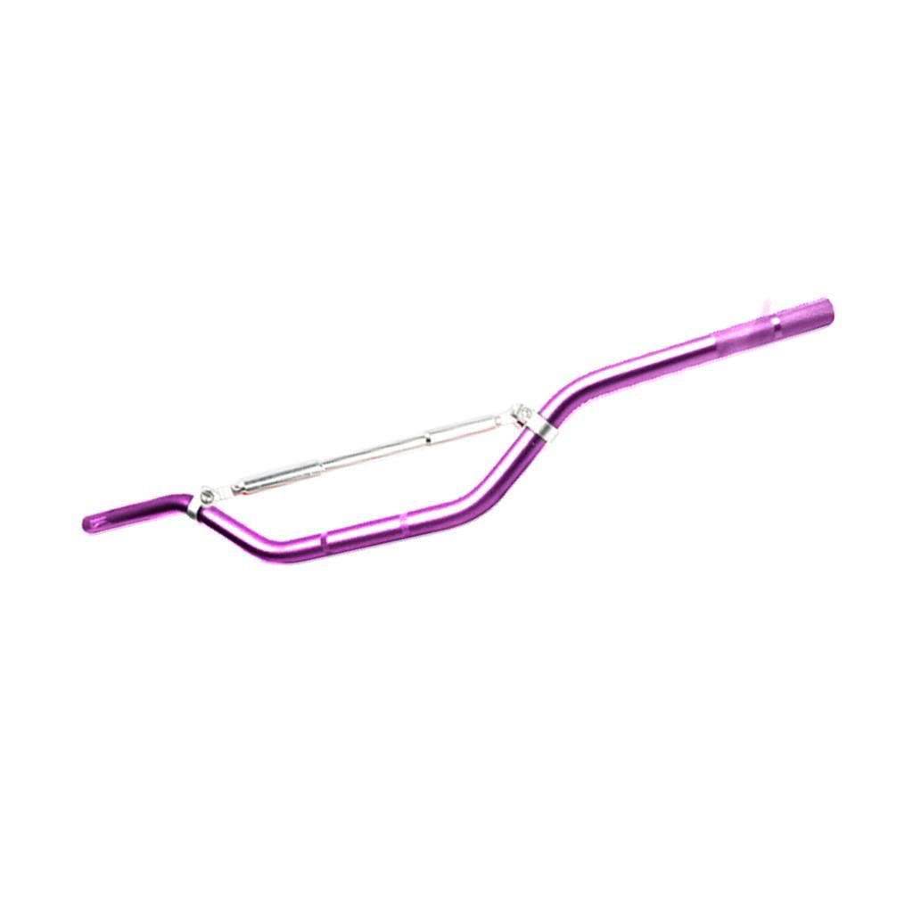 Universal 7/8" 22mm Motorcycle Handlebar Drag Bar Handle Bars 80cm Purple