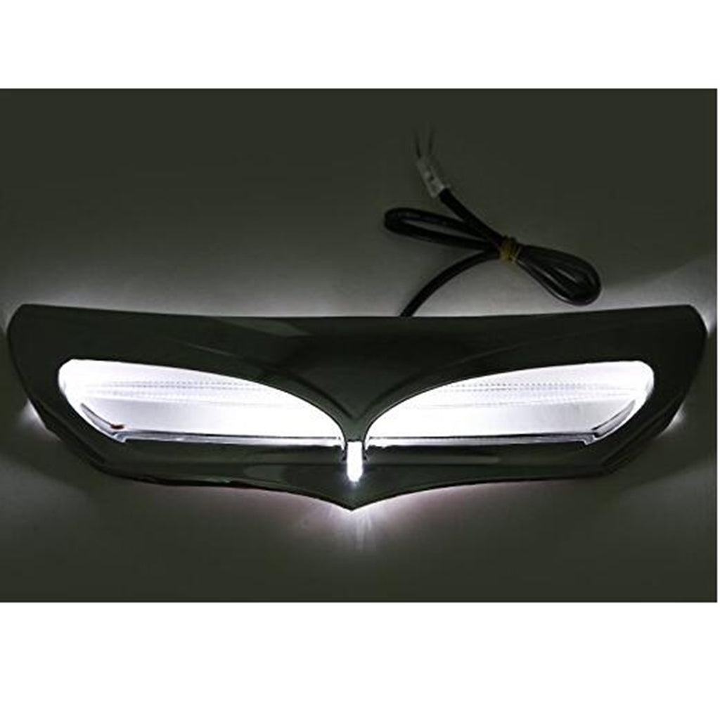 Batwing Fairing Vent Trim for LED Accent Lights Cover for Black