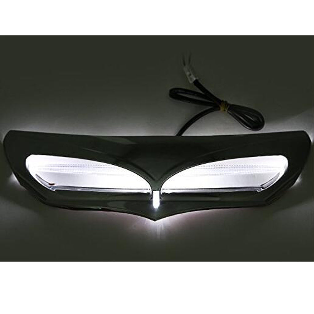 Batwing Fairing Vent Trim for LED Accent Lights Cover for Black