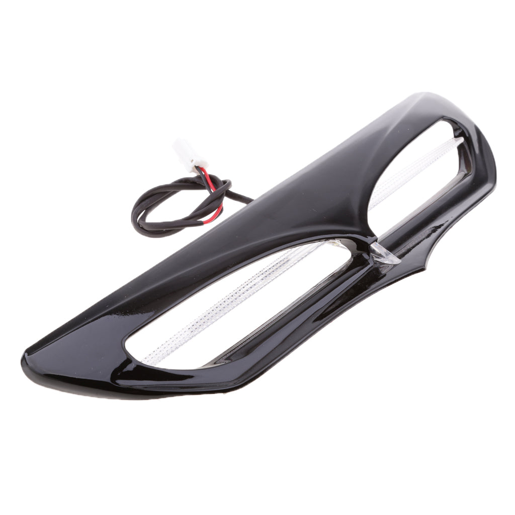 Batwing Fairing Vent Trim for LED Accent Lights Cover for Black