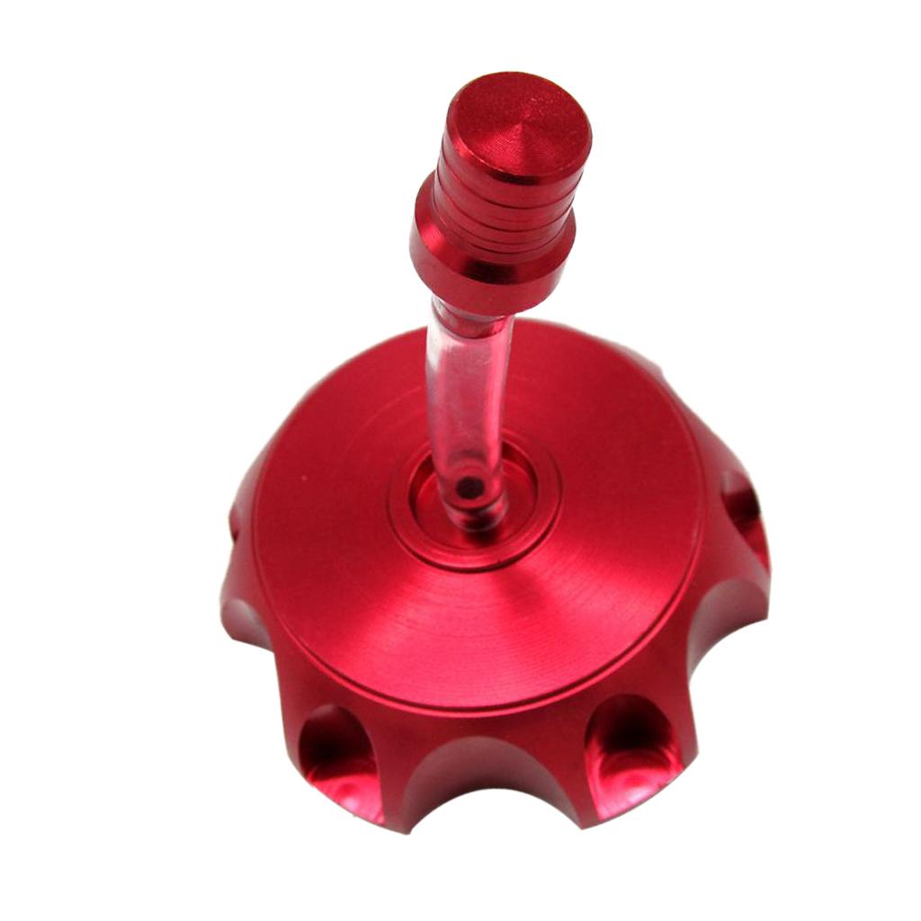 ATV Dirt Pit Bike CNC Aluminum Gas Fuel Tank Cap Breather Vent Red/Blue