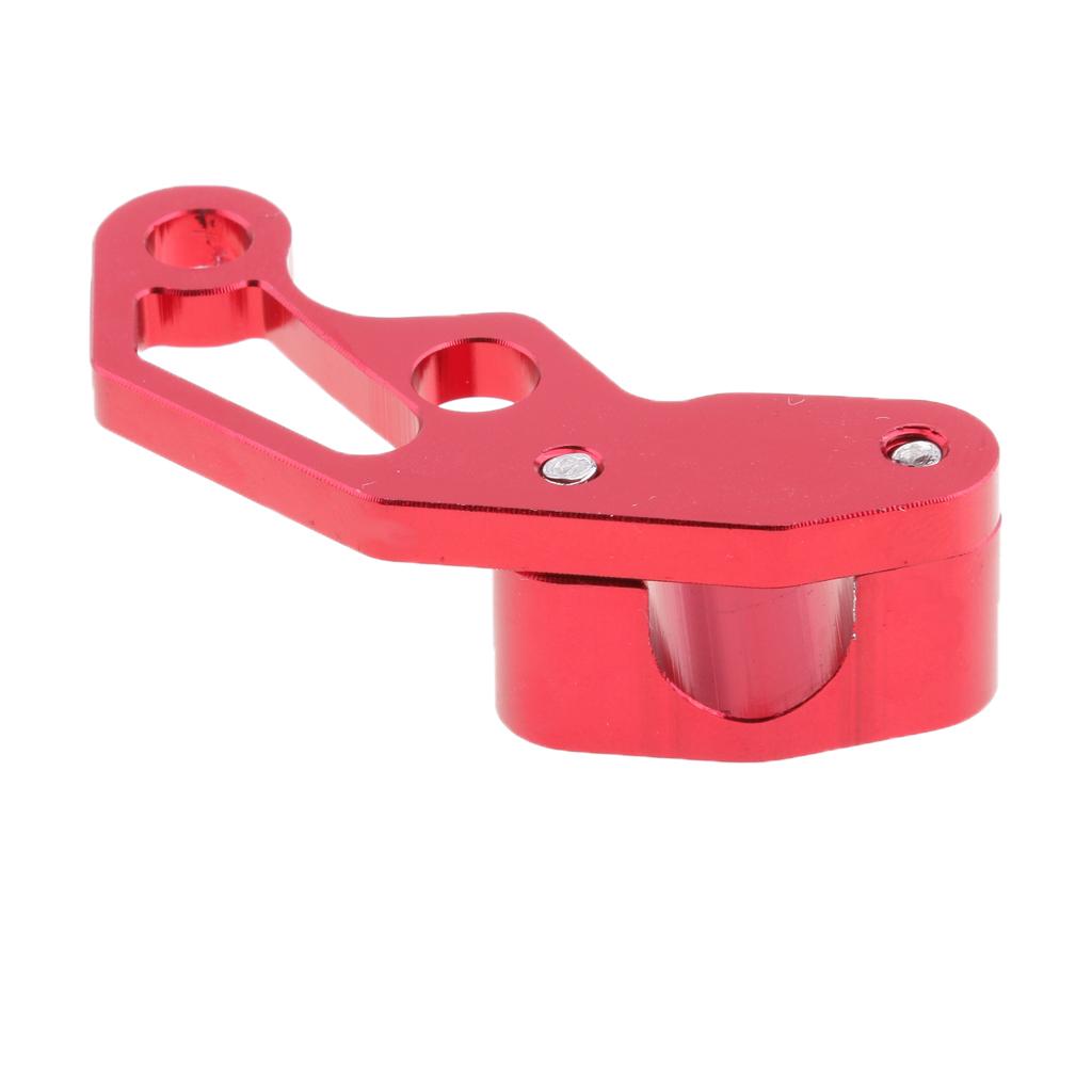 Motorcycle Motorbike Oil Pipe Cable Line Tube Hose Clamp Clip Red