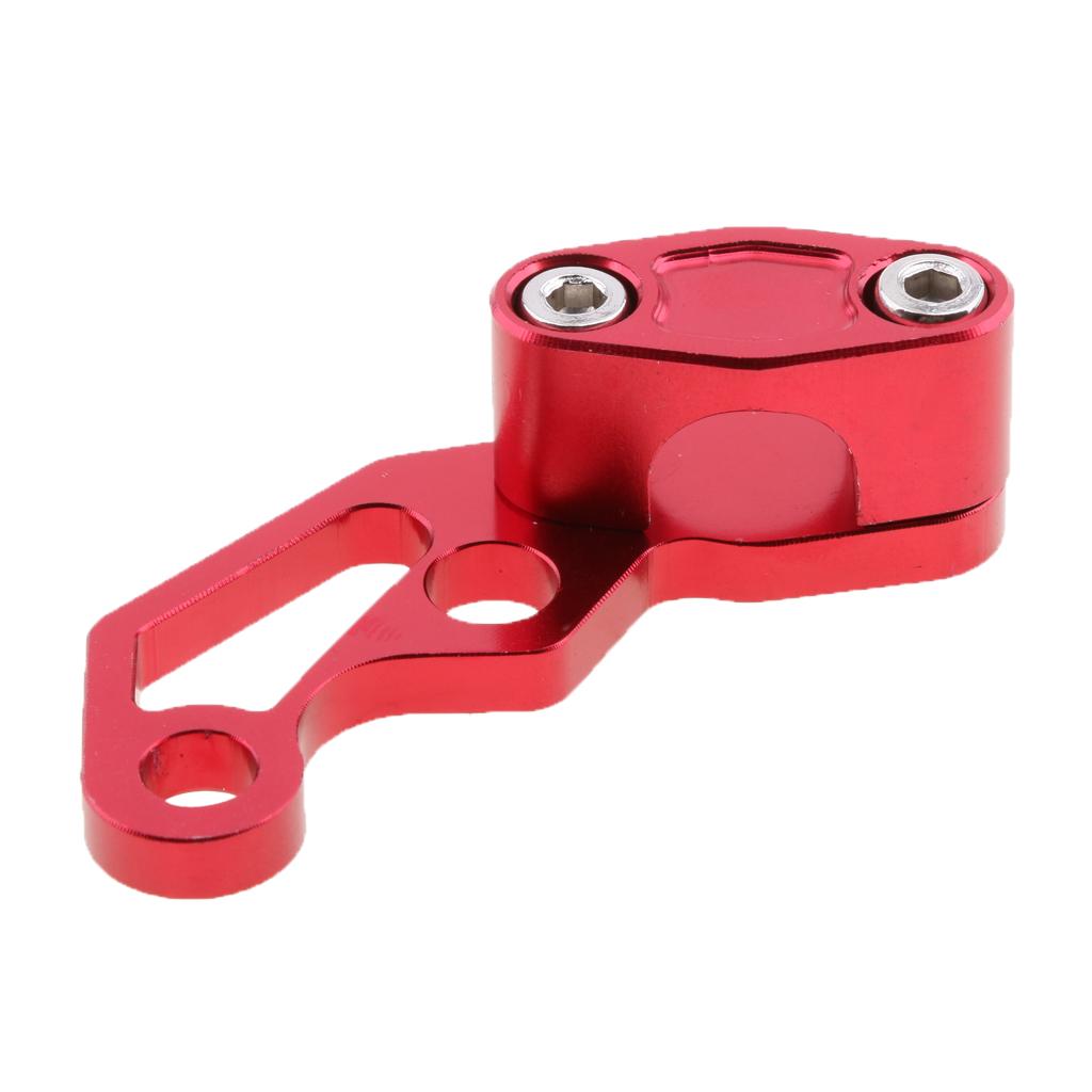 Motorcycle Motorbike Oil Pipe Cable Line Tube Hose Clamp Clip Red