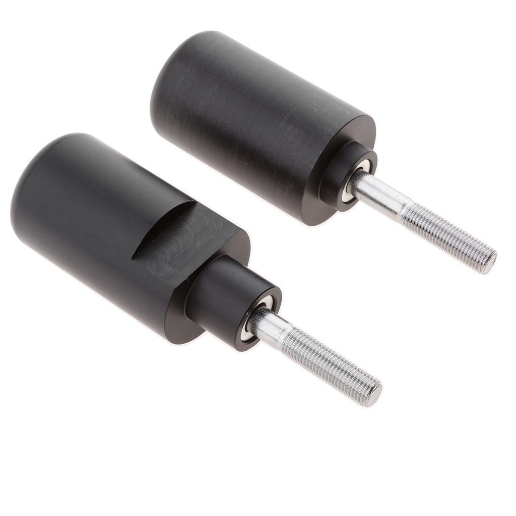 No Cut Black Frame Sliders Crash Protectors for 04-05 for Suzuki GSXR 600 / 750