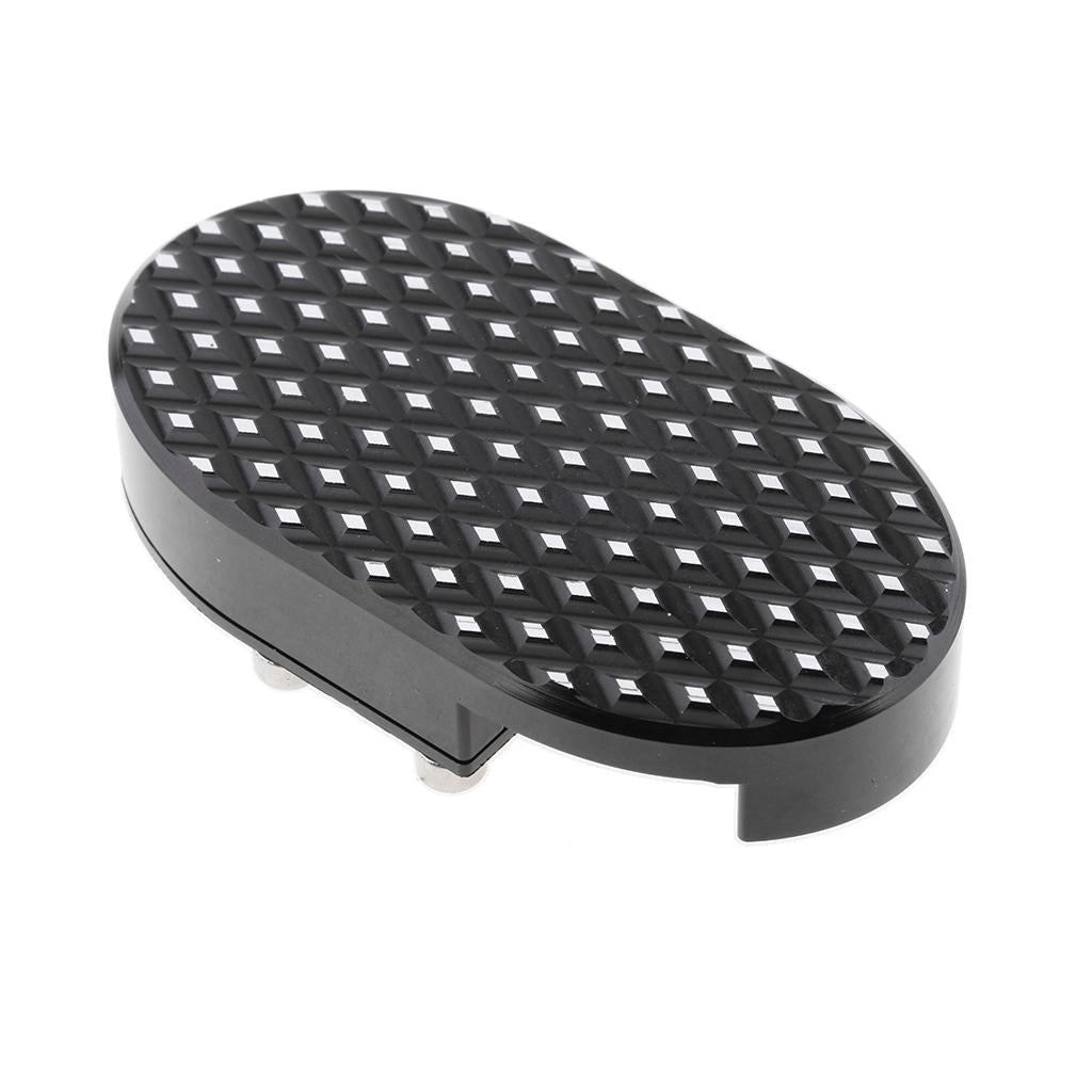 Granular Black Brake Pedal Pad Cover for Harley Sportster XL Fat Bob V-Rod