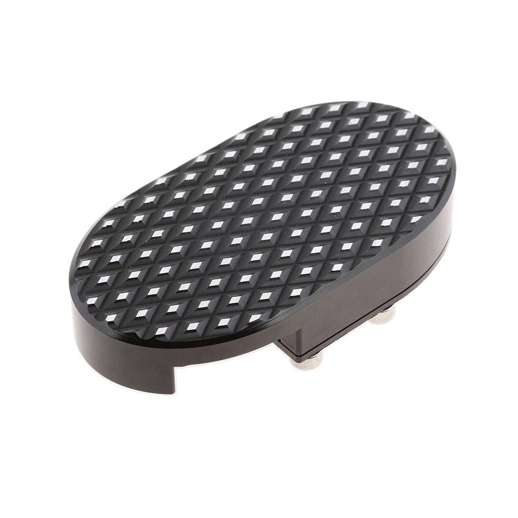 Granular Black Brake Pedal Pad Cover for Harley Sportster XL Fat Bob V-Rod