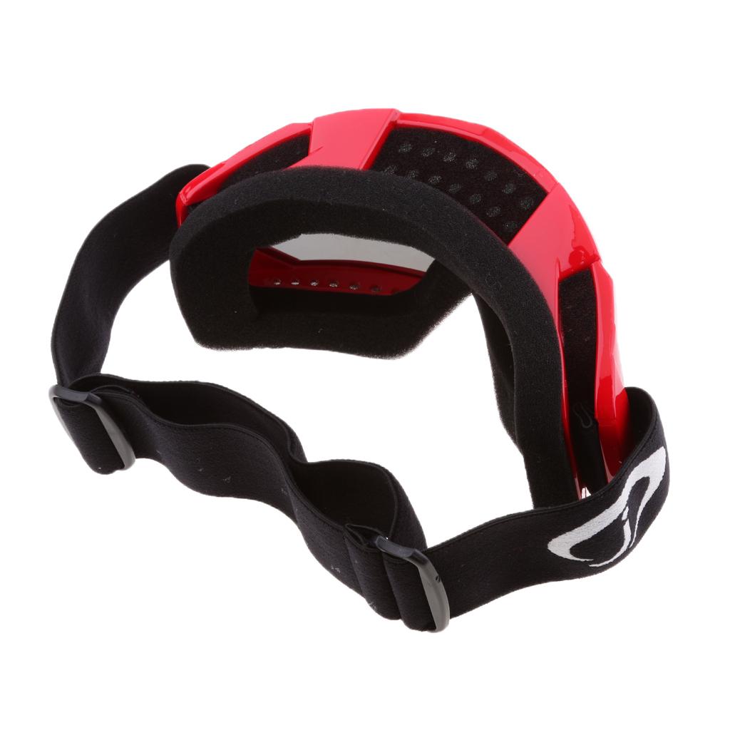 Motorcycle Motocross Racing Windproof Ski Sknowboard Goggles Red