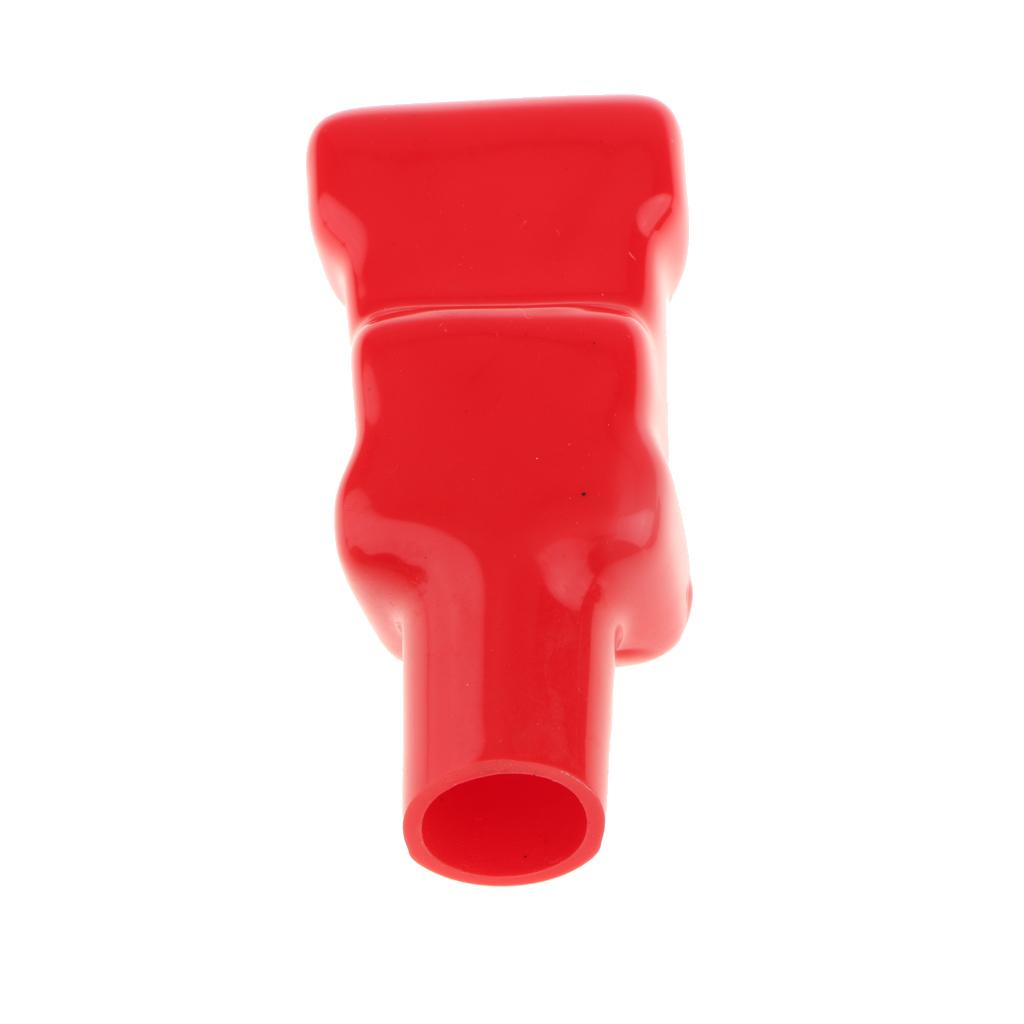 3x1 Set Universal PVC Battery Terminal Insulating Protector Covers