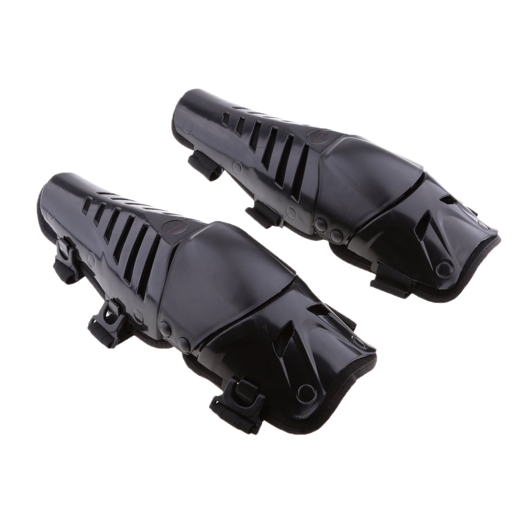 2 Pieces Motorcycle Motocross Cycling Knee Pads Protector Guard Black
