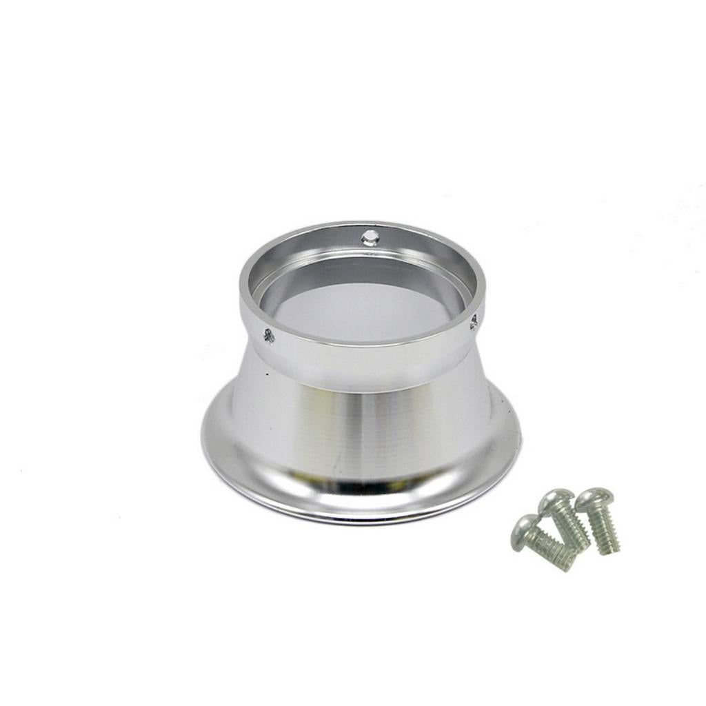 Motorcycle Carburetor Refit Cone Air Filter Wind Cup PWK30 PWK32 55mm Silver