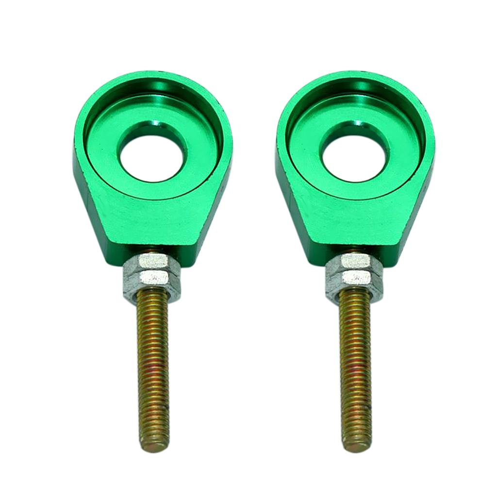 12mm Chain Adjuster Tensioner for Pit Dirt Bike CRF50 Thumpstar ATV Green
